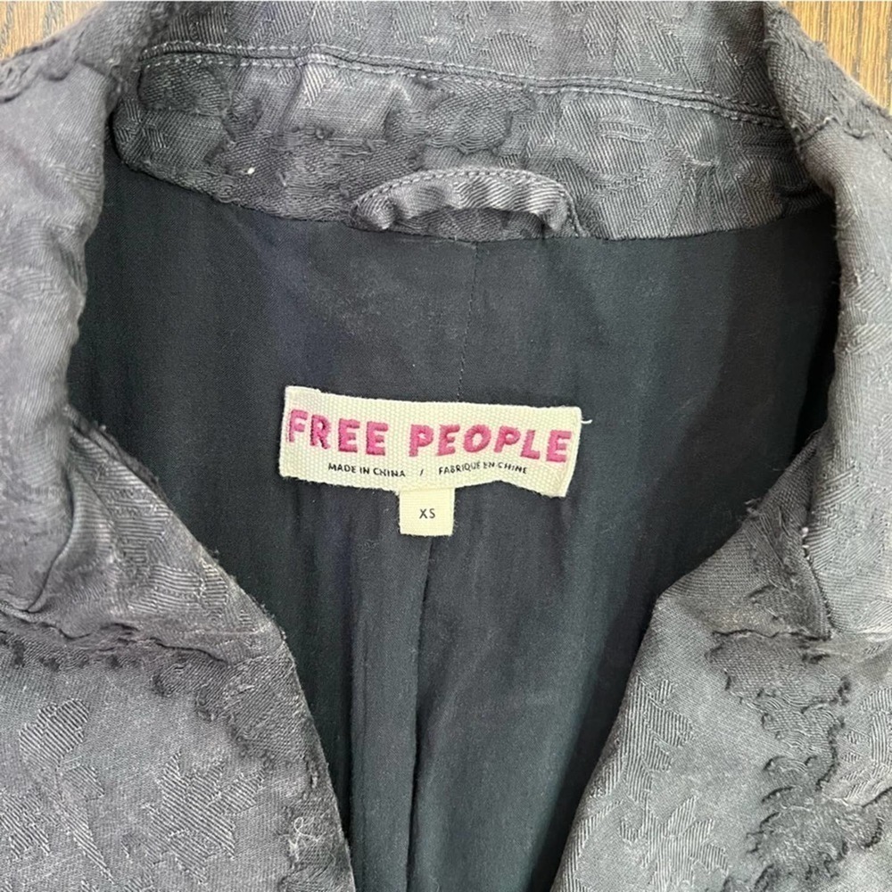 Free People James Blazer Military vintage look. Size: XS - Picture 10 of 13